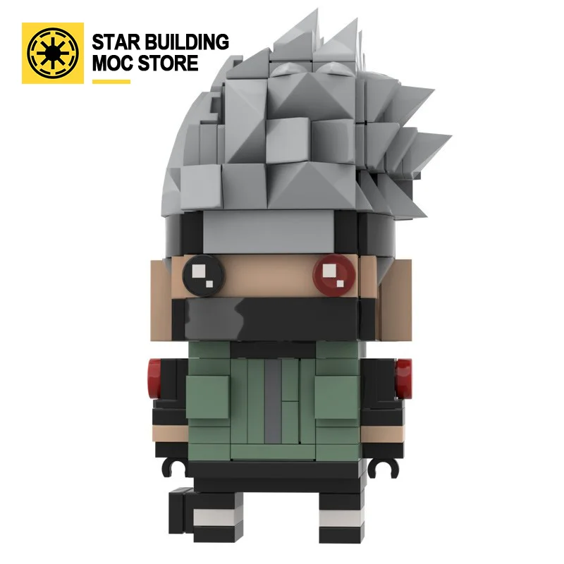 

MOC Apply To Lego Aplice Doll Set Kakashi Anime Action Figure Creative Toy Model Building Blocks Toys For Children Gift