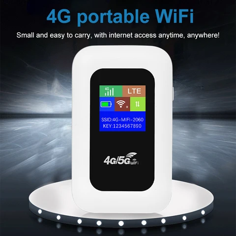 Мобильный WiFi-маршрутизатор 4G LTE со слотом для SIM-карты, беспроводной маршрутизатор-ретранслятор 150 Мбит/с, Беспроводной Wifi-модем для домашнего офиса, кемпинга на колесах