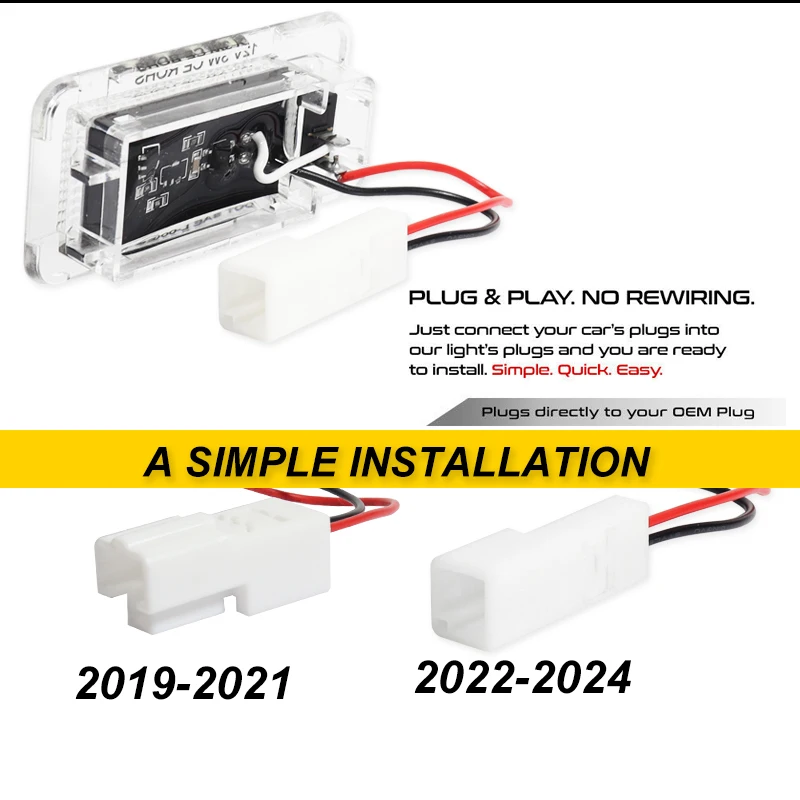 1 шт. для Toyota Rav4 MK5 XA50 светодиодные фонари багажника внутренние лампы багажного