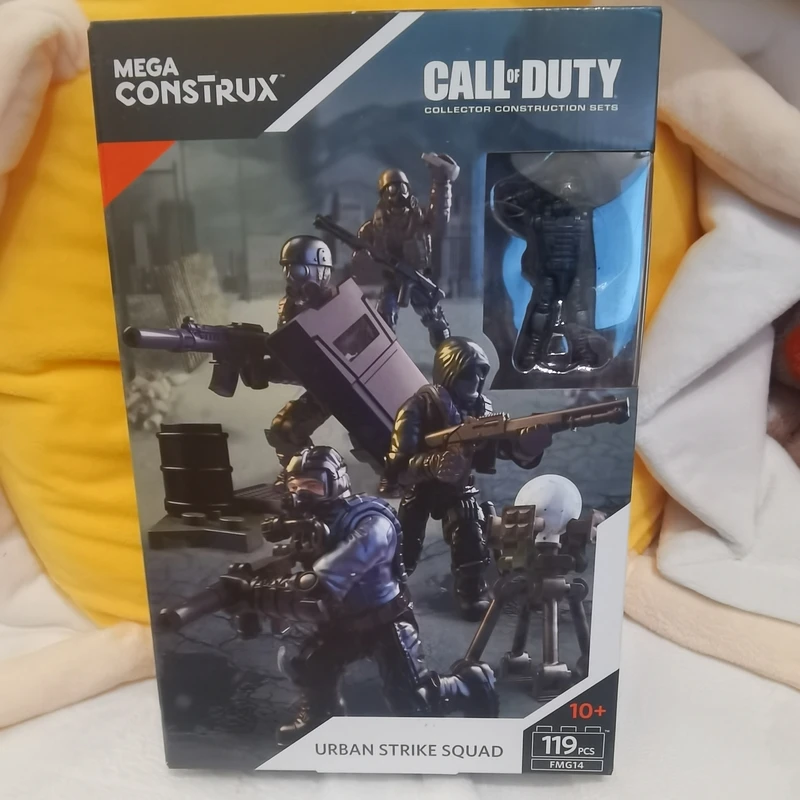 Новинка коллекционная редкая игрушка MEGA thermoux Call of Duty COD URBAN STRIKE Team FMG14