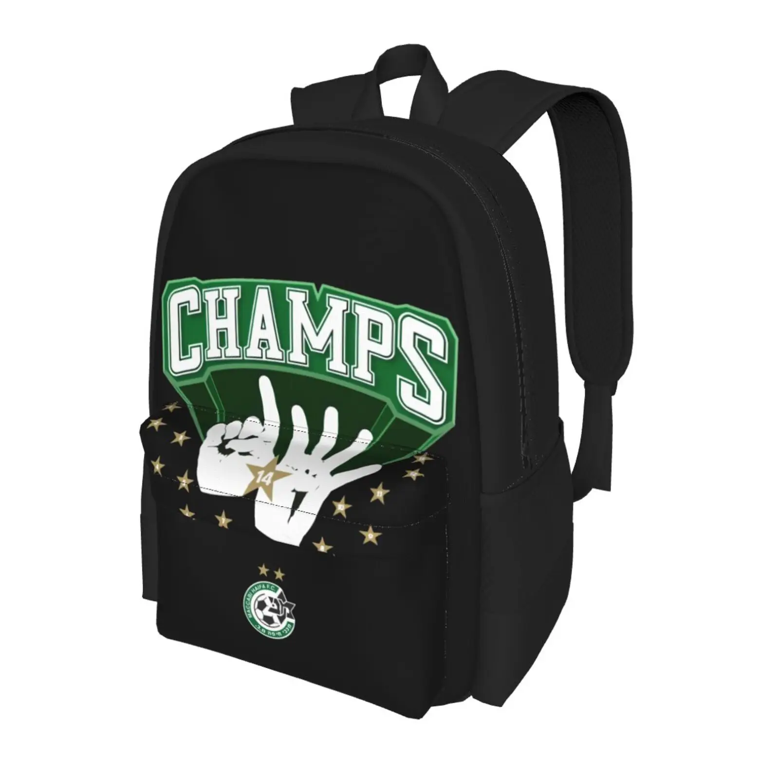 Израиль Maccabi Haifa Champion 2021/22 дорожный рюкзак для ноутбука книг повседневный сумка