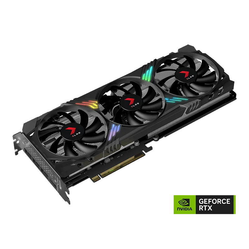 

100% OFFICIAL PNY GeForce RTX™ 4060 Ti 8GB XLR8 Gaming Verto RGB Triple Fan Graphics Card DLSS 3