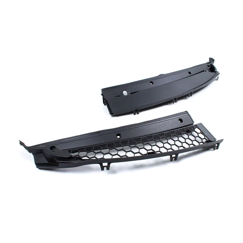 Накладка рамы ветрового окна (жабо) на Лада Приора с кондиционером ...