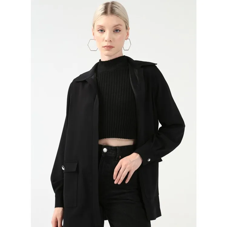 Fabrika Черная женская куртка