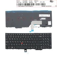 new us layout keyboard for lenovo thinkpad e531 t540 blackwith 6 screws for win8us