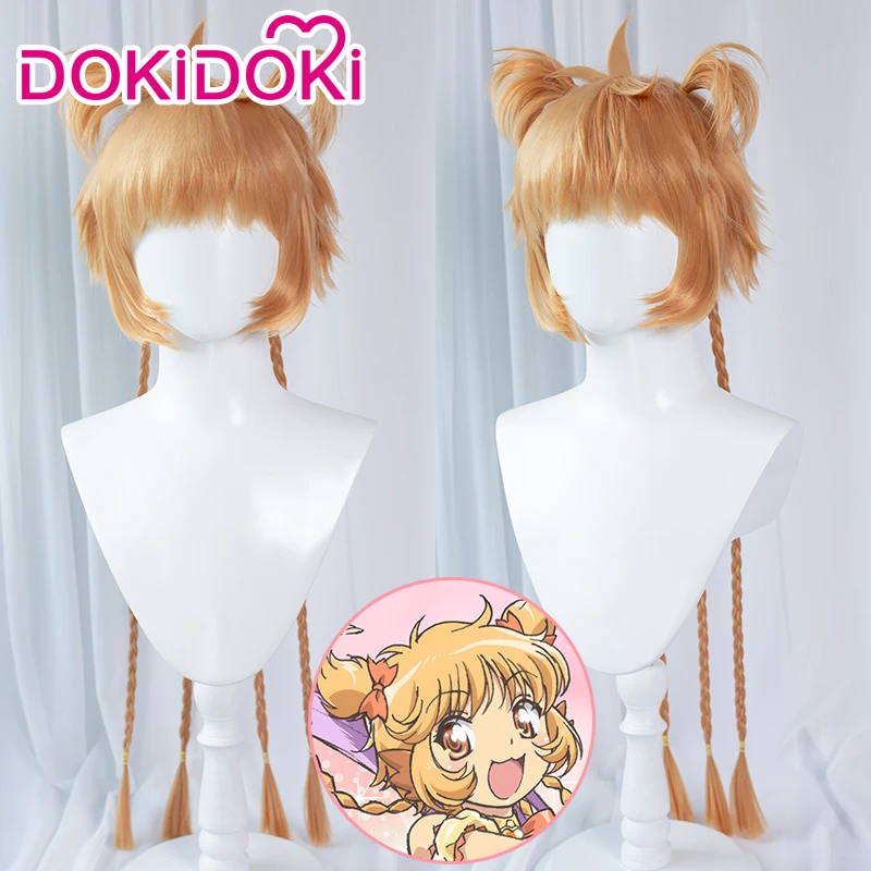 DokiDoki аниме Токио Mew Косплей Momomiya Ichigo парик короткие волосы женский |