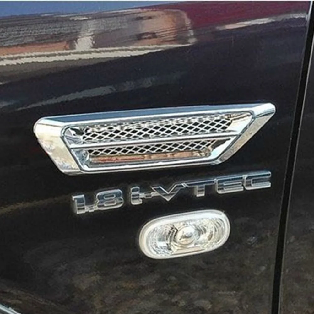 Модная самоклеящаяся 3d-наклейка на капот двигателя с имитацией акулы жабера |