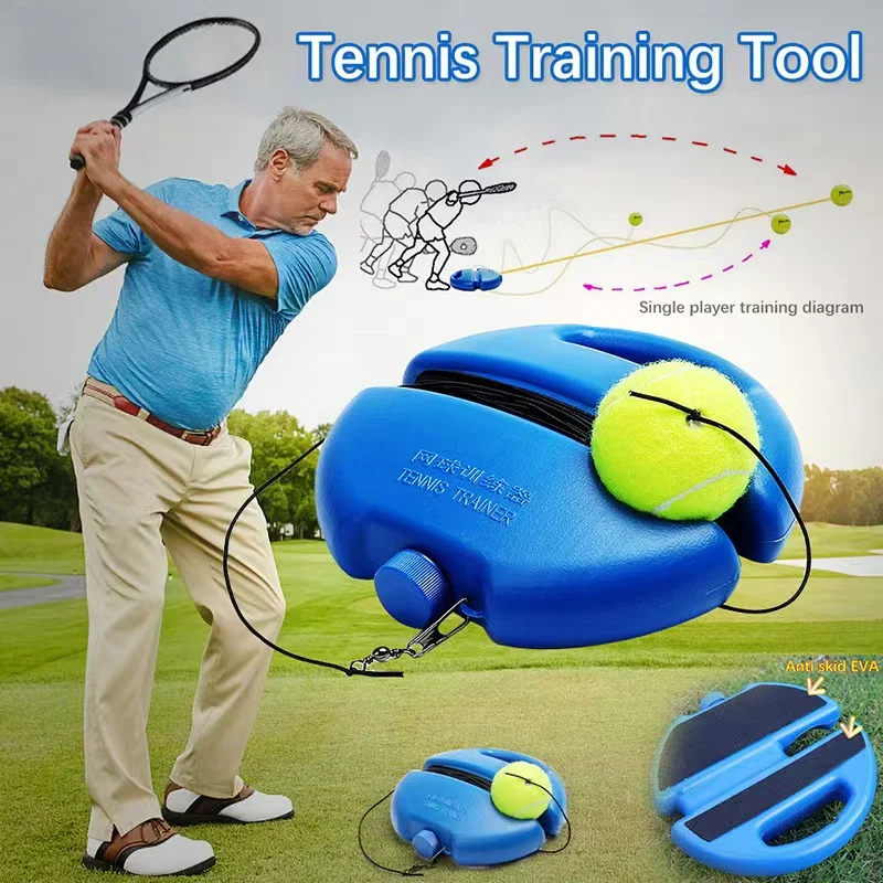 

A set Tennis balls combination suit equipped with elastic rope and automatic rebound function Portable Tennis Equipment