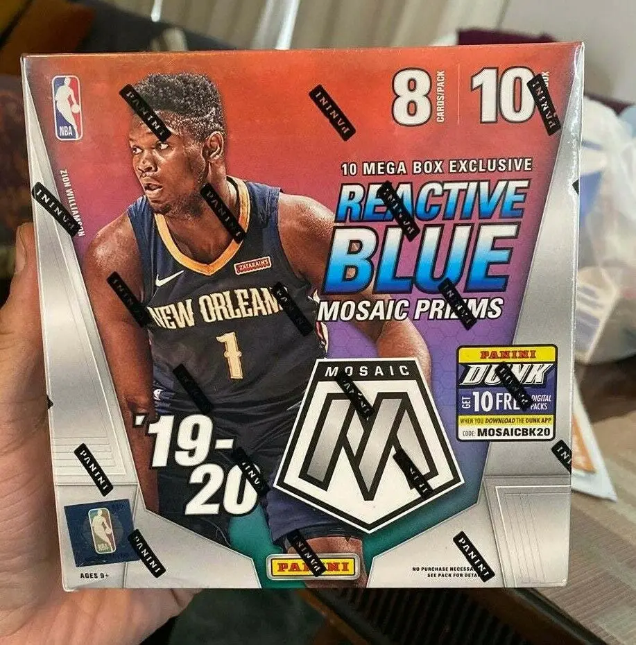 

Новинка 2020-21 Panini, мозаичная коробка для игры в баскетбол и хобби, игральные карты, торговые карты