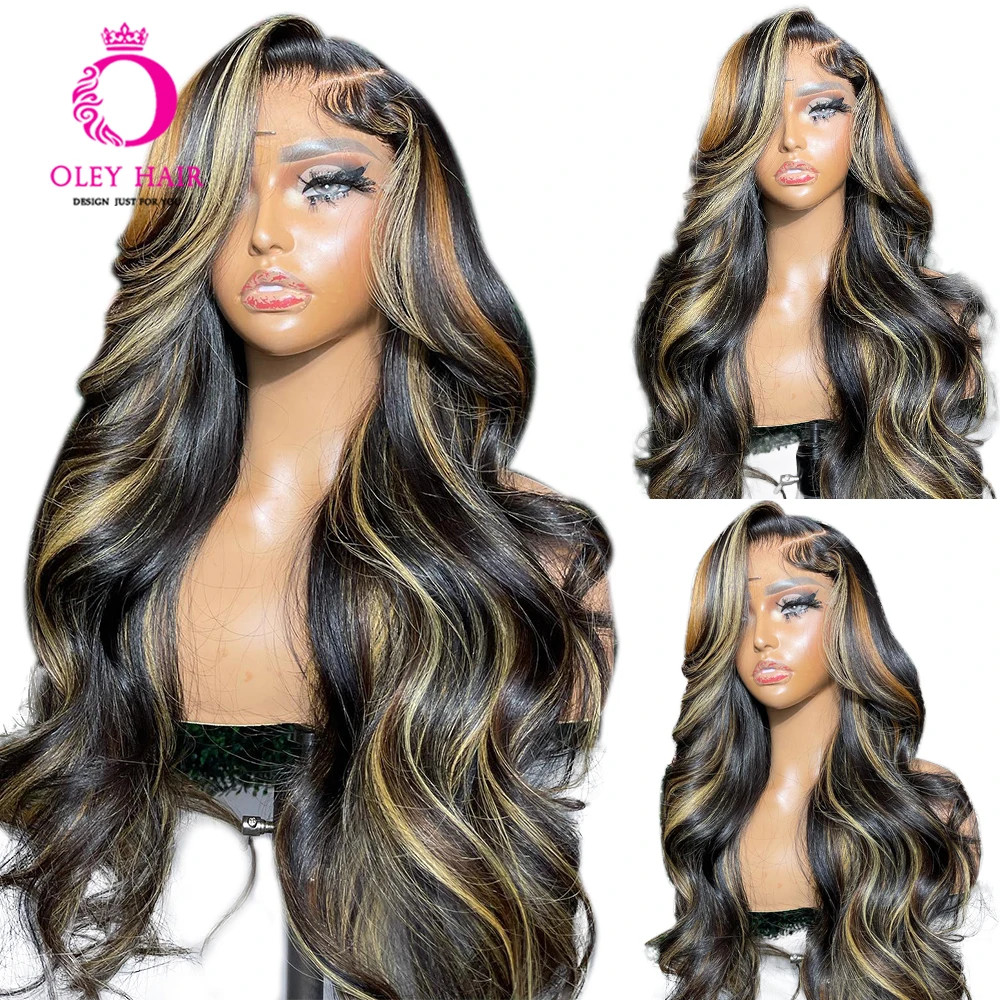 Brown Colored Synthetic High Temperature Fiber 13x4 Lace Front Body Wave Glueless Drag Queen Cosplay Wigs For Black Women