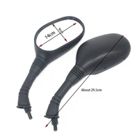 b351 rear view mirrors back side for honda sdh125 53 wh125 dio 8mm motorcycle rearview one pair black