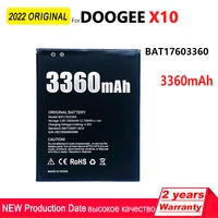 100 original 3360mah bat17603360 rechargeable battery for doogee x10 high quality batteries batteria with tracking number