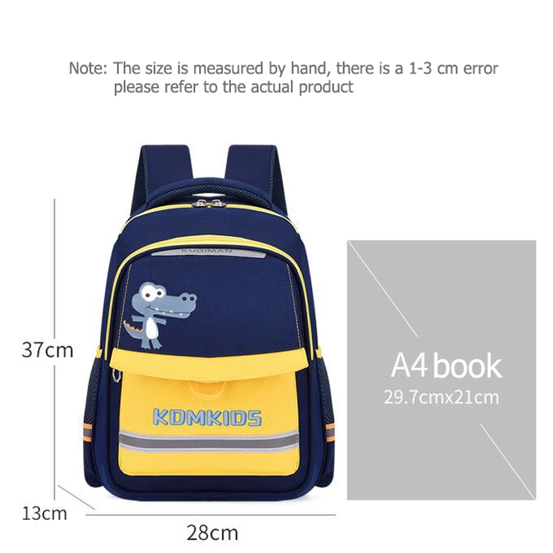MRLD Waterproof Kindergarten Backpack Cute Cartoon Printing Unicorn Girl Book Bag 6-12 Years Old Boy Children Student Schoolbags