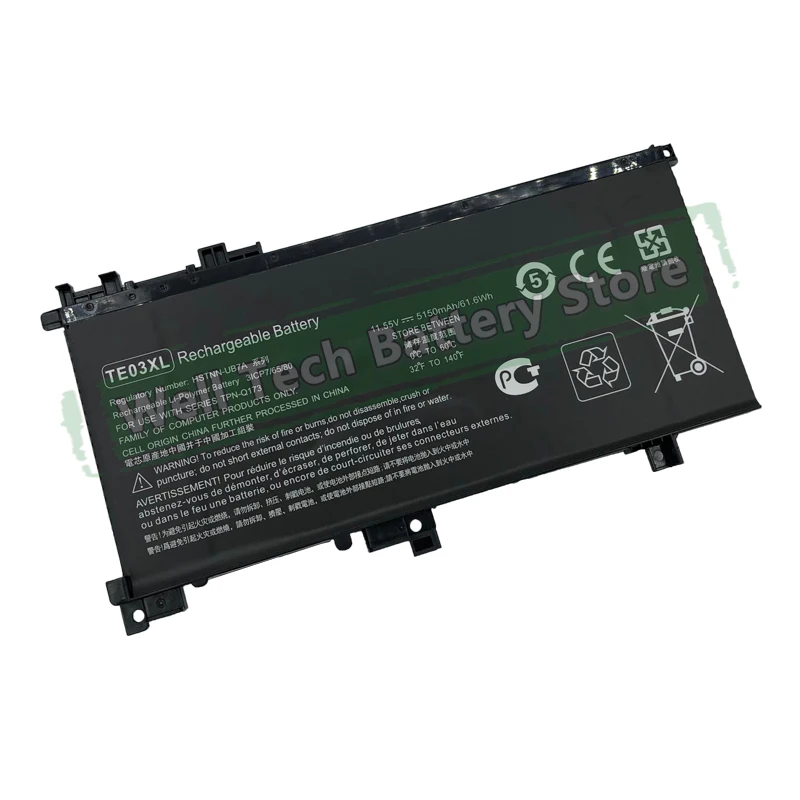 TE03XL Аккумулятор для ноутбука 15-ax015TX 15-ax016TX 15-ax017TX 15-ax018TX 15-ax019TX 15-ax020TX 15-ax030TX 15-ax031TX