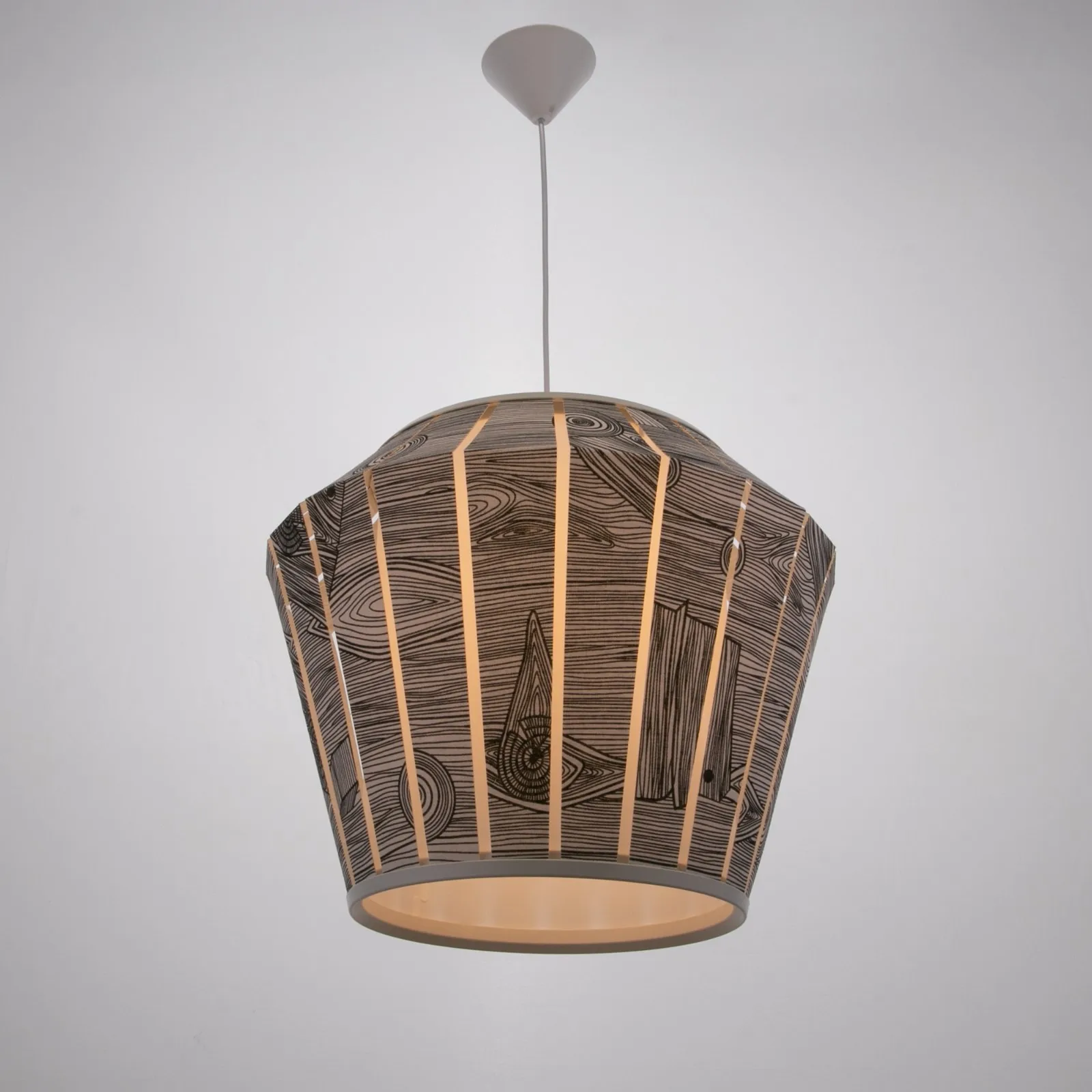 Светильник BayerLux 1673/1WT E27 40Вт бело-черный 48х48х36-136 см