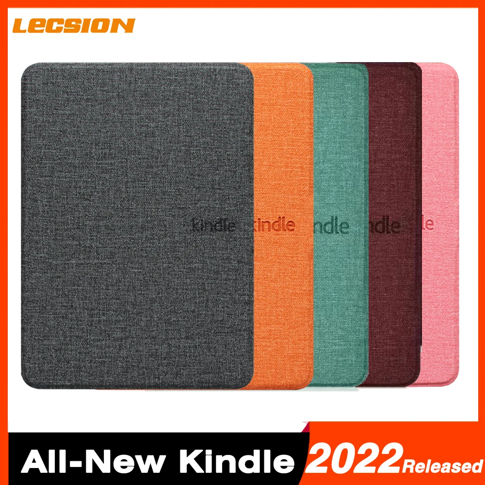 Kindle Case For All-new Kindle 11th 2022 Released  C2V2L3 6 Inch Magnetic Smart Fabric Cover Leather Screen Protector Case