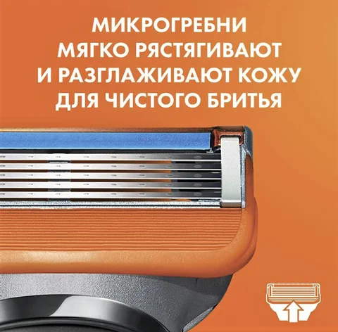 Станок для бритья мужской Gillette Fusion5 +2 кассеты.