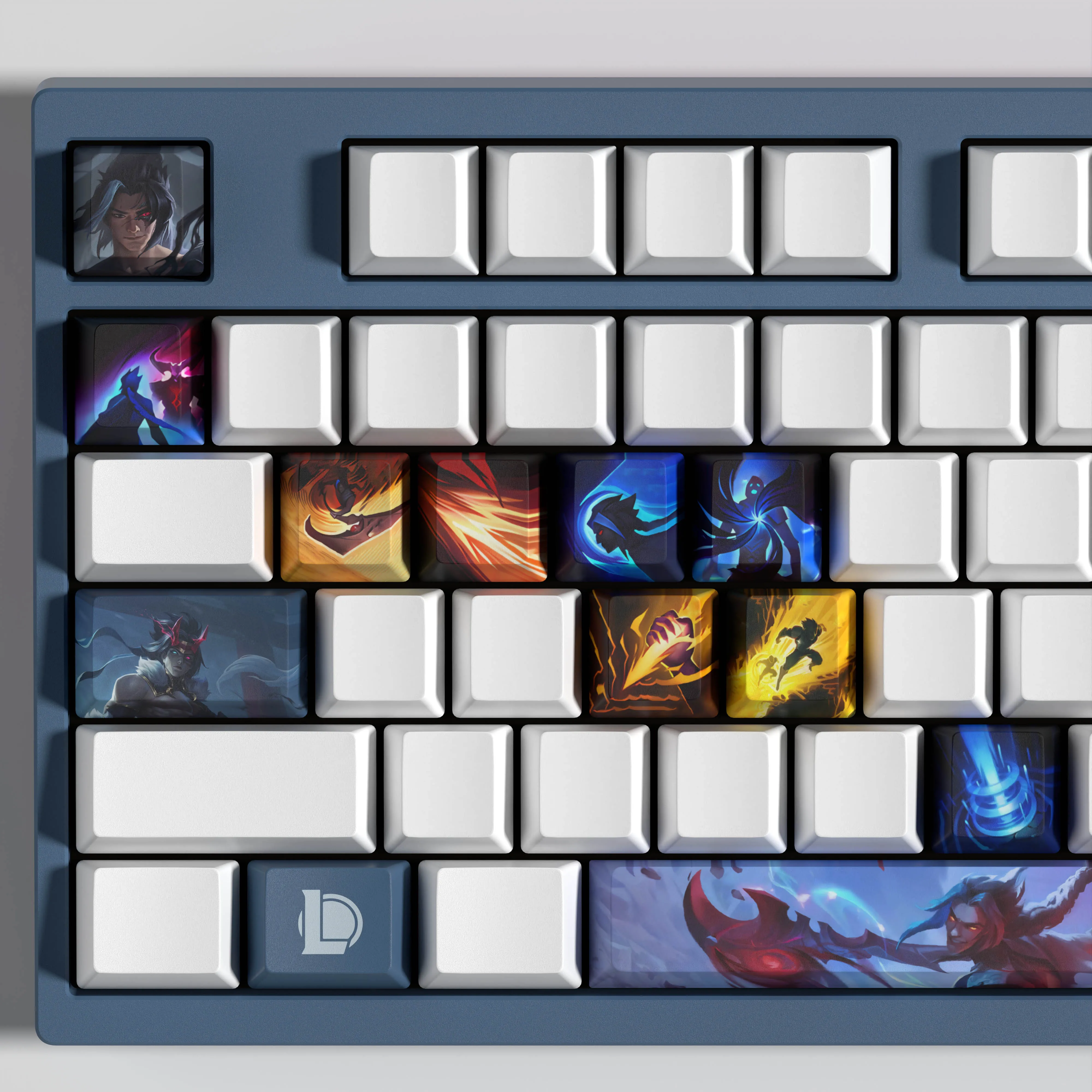 KAYN KEYCAPS Новый дизайн колпачков для клавиш League of Legends14KEYCAPS OEM-профильные колпачки