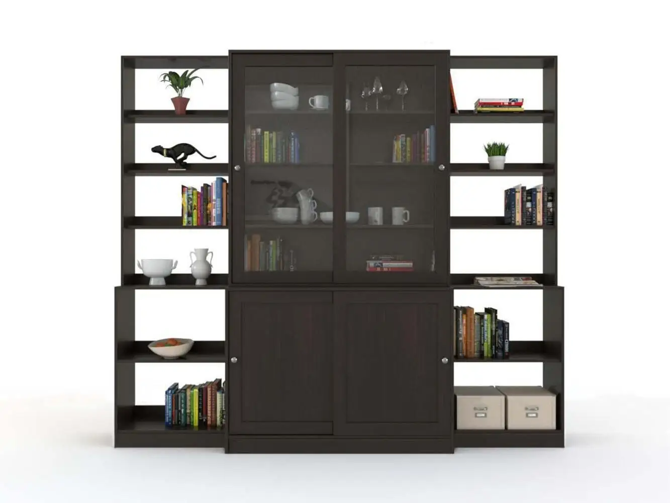 Зеленый Книжный Шкаф Купить