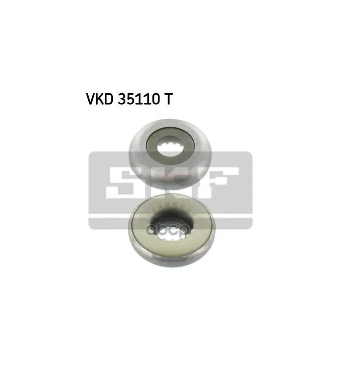 Подшипник Опоры Пер.аморт. [К/Кт 2Шт.] Vw Golf Iii/Iv/Bora/Passat B3-B4/Lupo Audi A3 Skoda Octavia Skf арт. VKD35110T |
