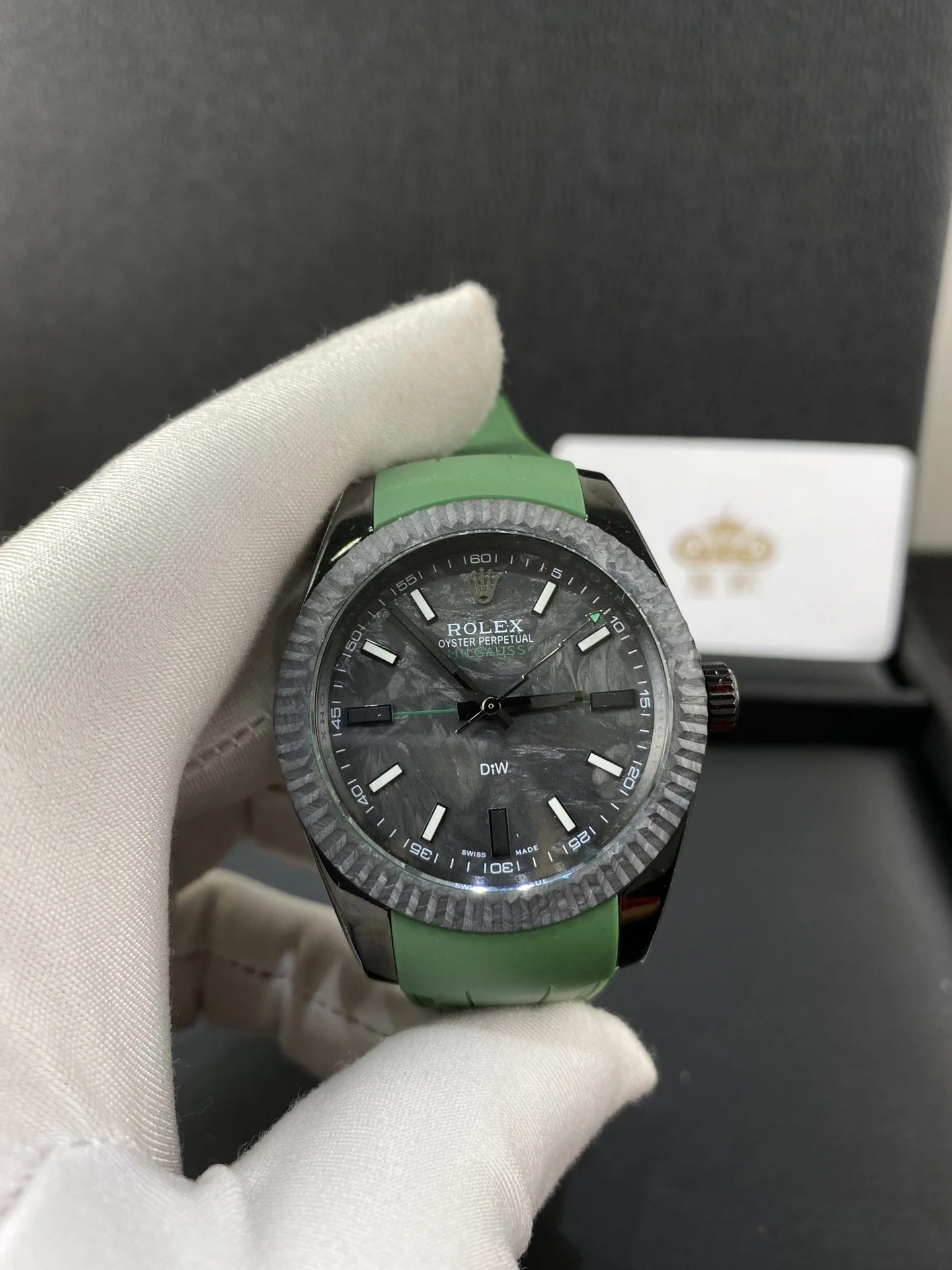 Мужские наручные часы из углеродного волокна Rolex цвет в ассортименте