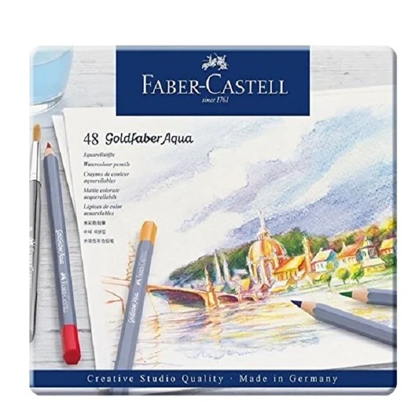 

Faber-Castell Goldfaber Aqua Crayons 48pcs