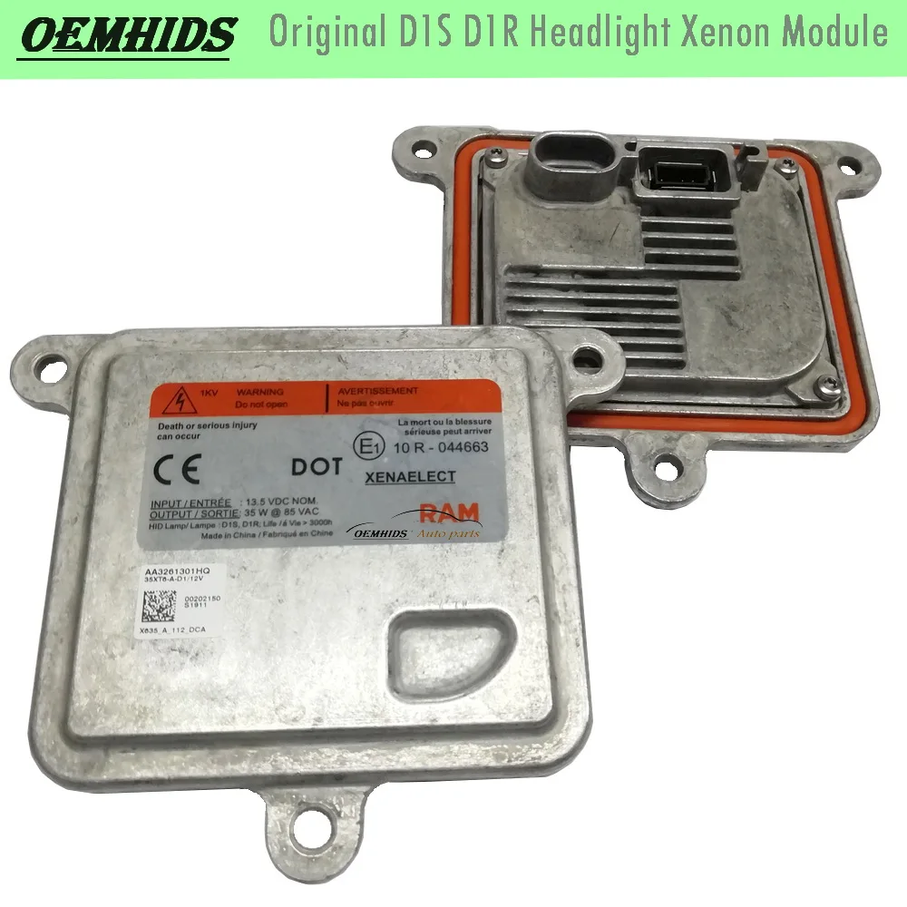 Оригинальный ксеноновый балласт D1S D1R, новый, 12 В, 35 Вт, для SantaFe Malibu Focus HID, модуль драйвера фар 10R-0044663 35XT6-A-D1