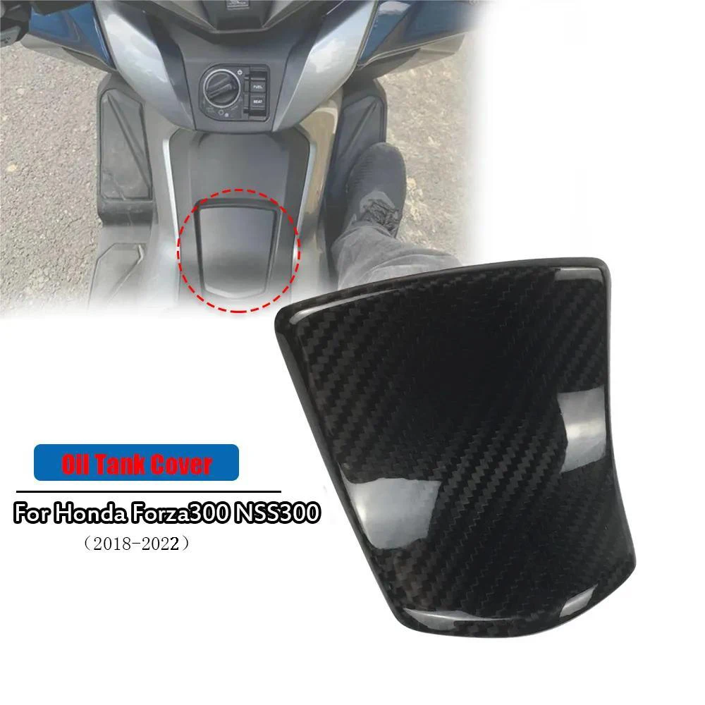 

For Honda Forza300 Forza350 Forza 300 350 2018-2022 Carbon Fiber Motor Fuel Gas Oil Tank Cap Cover Panel Fairing Sticker