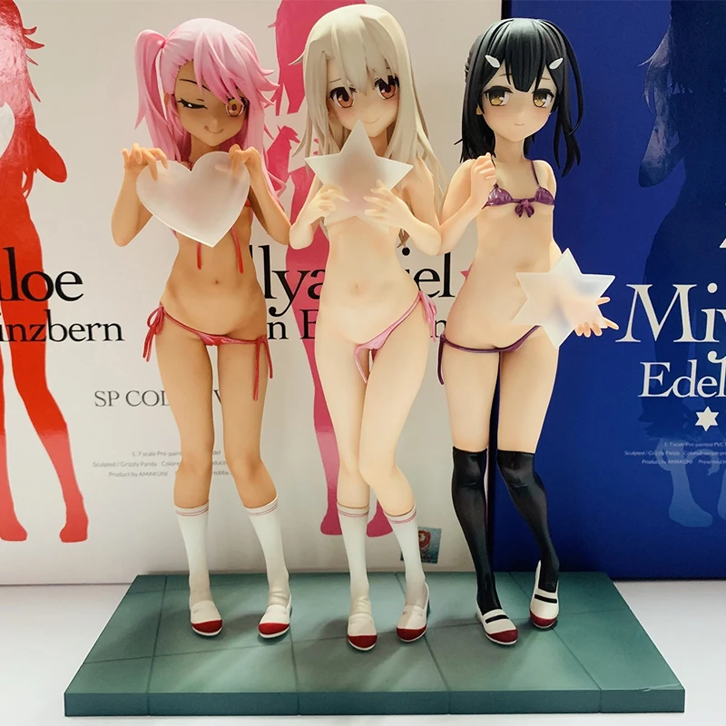 

Fate/kaleid liner Magical Girl Illya Chloe 1/7 Figure Adult Collection Action Figure Clothes Removable Doll Anime Character Toy