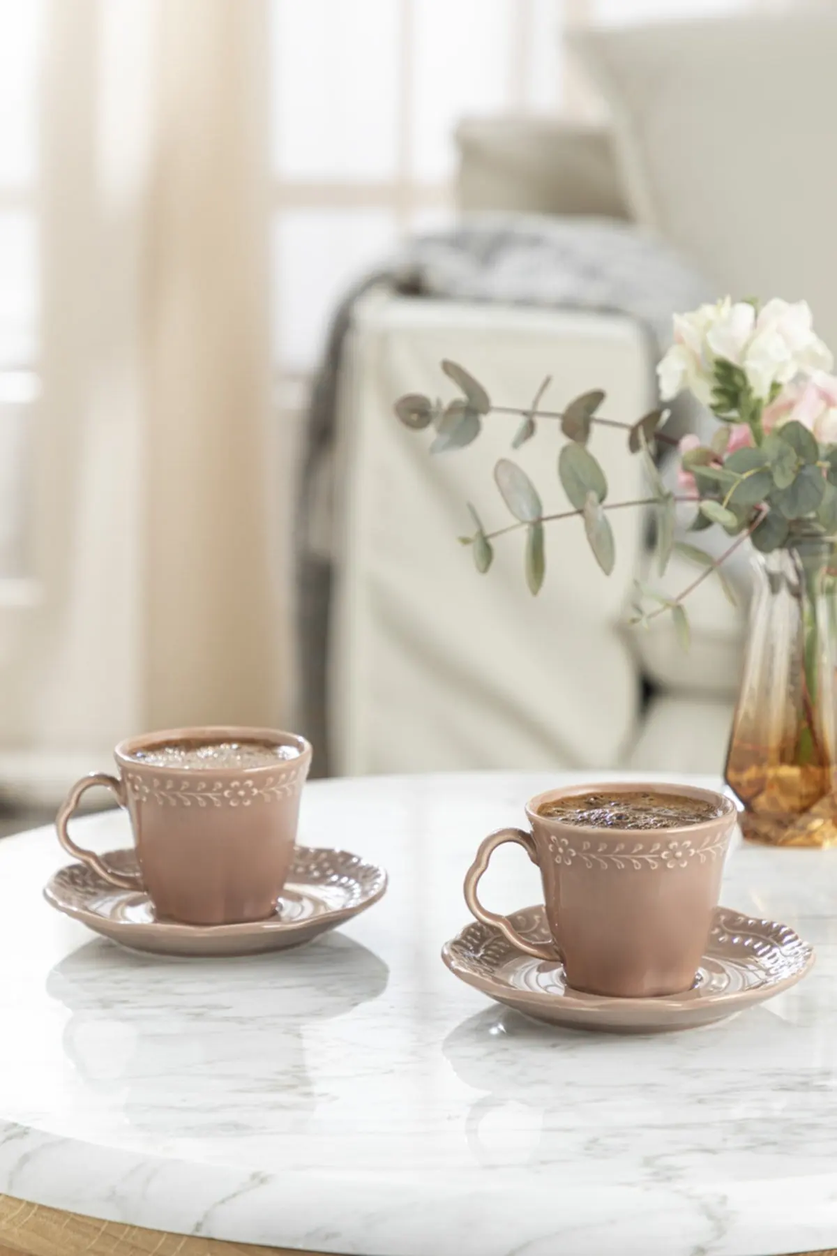

Vienna Porcelain Set of 2 Coffee Cups 80 Ml Dried Rose Figure: Vienna Color: Pink Size: 80 ml Collection/Theme: Timeless