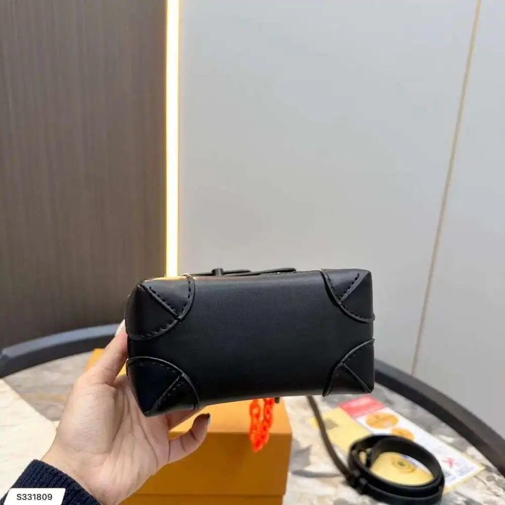 точная копия 1:1 Кожаная Сумка LV Из Микрофибры 14см*16см