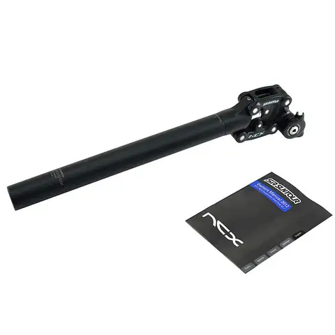 Подседельный штырь SR SUNTOUR SP12 NCX с защитным чехлом VK1919 31,6X350 мм, черный,