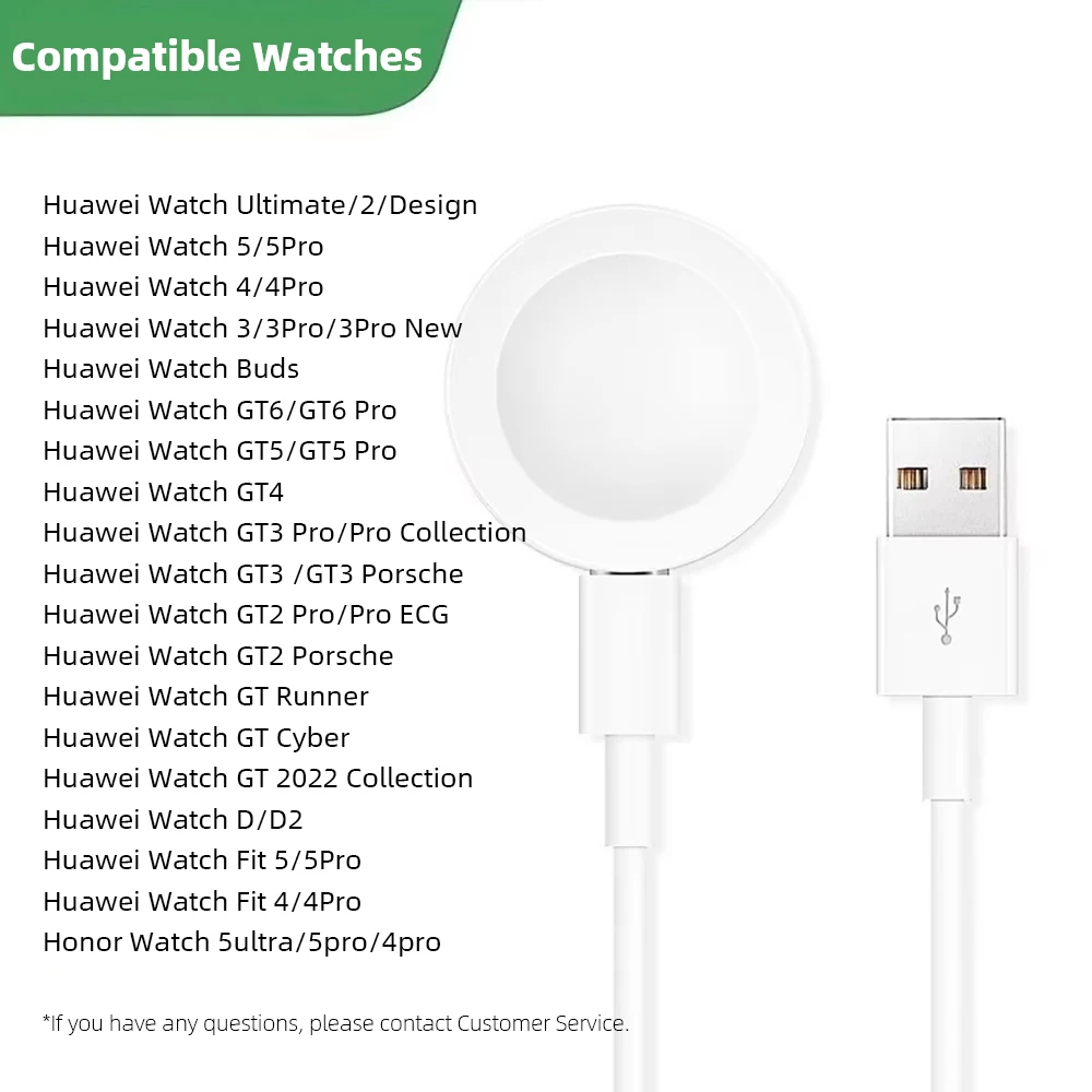 Зарядное устройство для Huawei Watch, зарядка для Huawei GT3, GT6, GT5, GT4 Pro, Buds Ultimate Cyber, магнитная зарядная база для Huawei Watch 5, 4, 3. (art.: 3920dc7cd8301) - 3920dc7cd8301