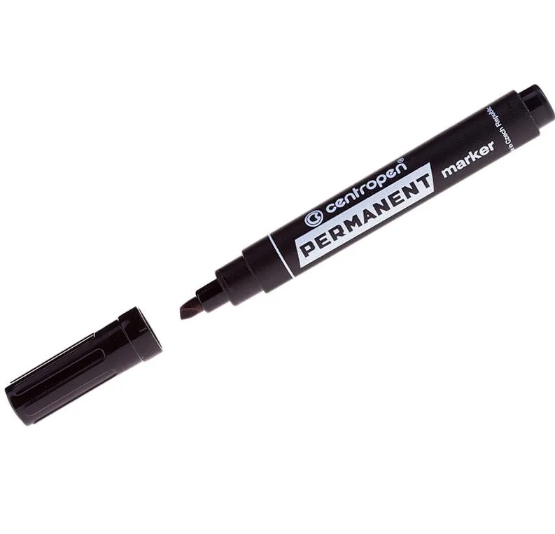 Маркер перманентный Centropen &quot8576&quot черный