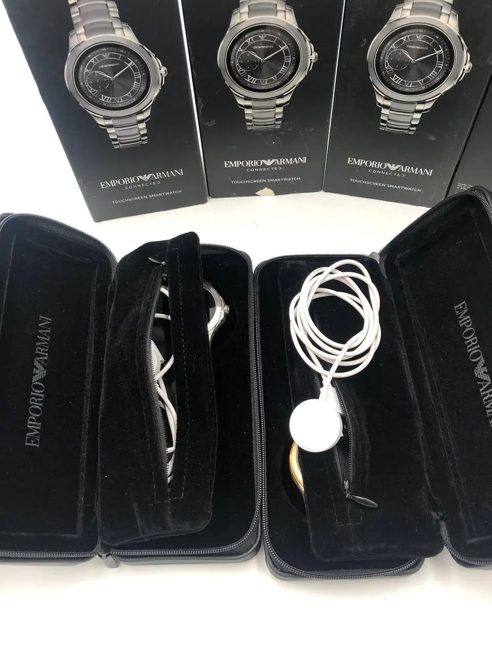 Дизайнерские часы Emporio Armani DW7E2 мужские Смарт Smart Цифровые Google |