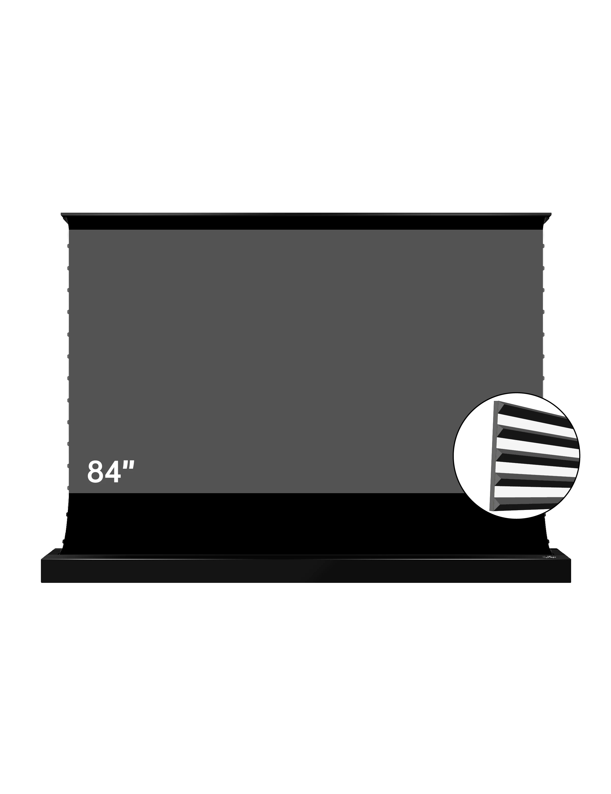 VIVIDSTORM 84 дюйма S Fusion светильник отклоняющий экран Электрический пол 4K готовый