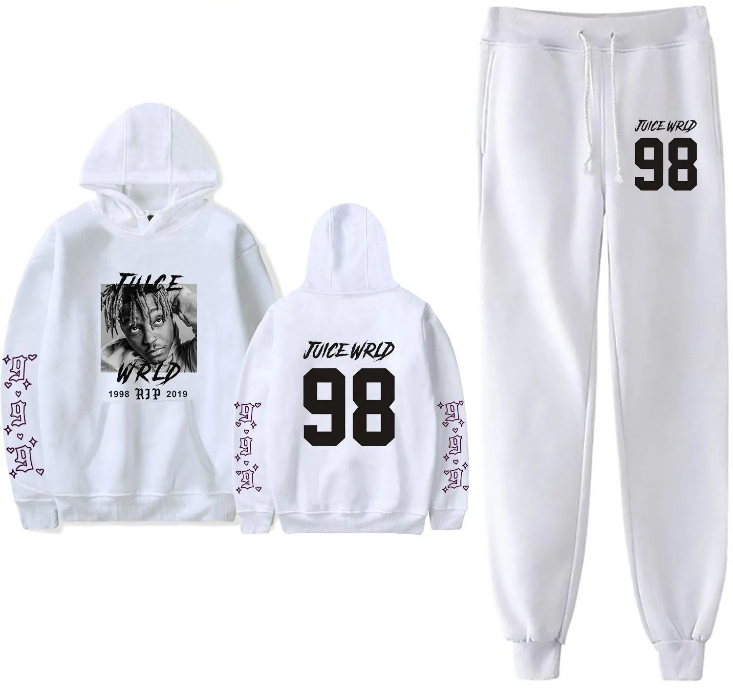 

Fall/winter fleece Japanese fashion casual men's and women's sweatshirt hoodie + pants 2022 hot brand hoodie top