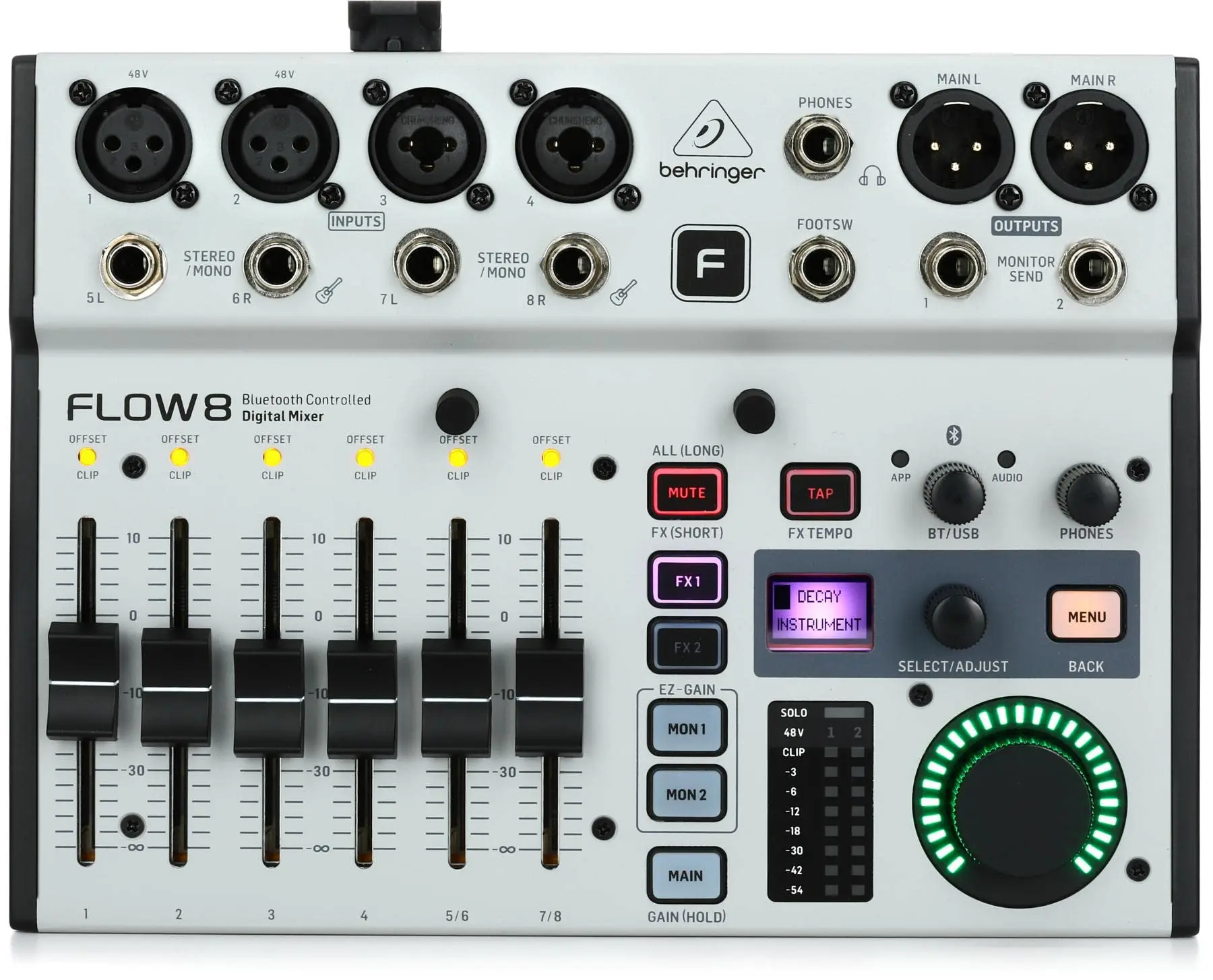 

Продажи в конце года, цифровой миксер Behringer FLOW 8 с 8 входами и Bluetooth