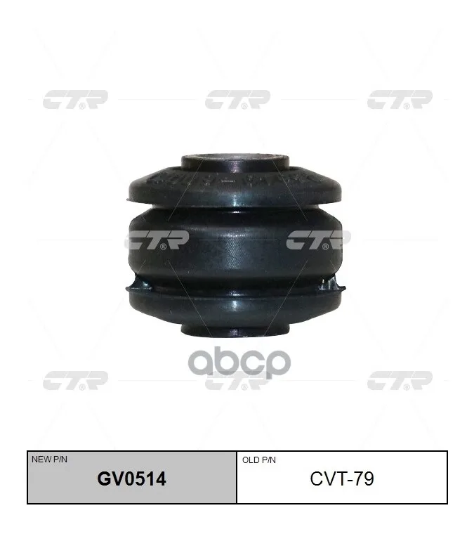 Втулка Крепления Передней Тяги Стабилизатора (Старый Cvt79) CTR арт. GV0514 |