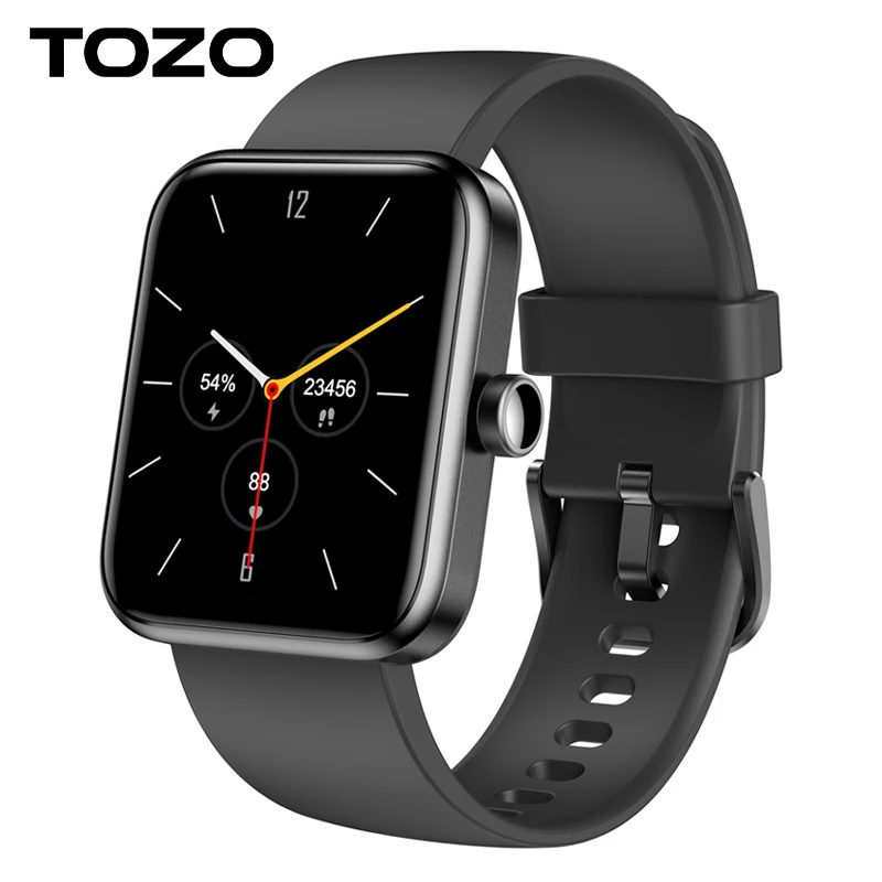 

Смарт-часы TOZO S2 с поддержкой Alexa, пульсометром и поддержкой Android
