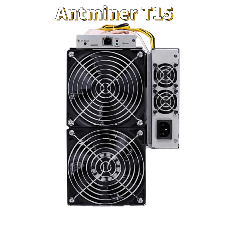 Б/у Майнер Asic Antminer T15 23T Биткойн для криптовалюты по хорошей цене дешевле чем S19 T17