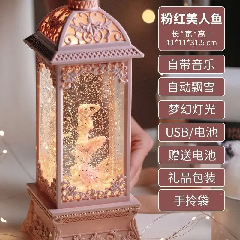 

Музыкальная шкатулка с водой и снегом