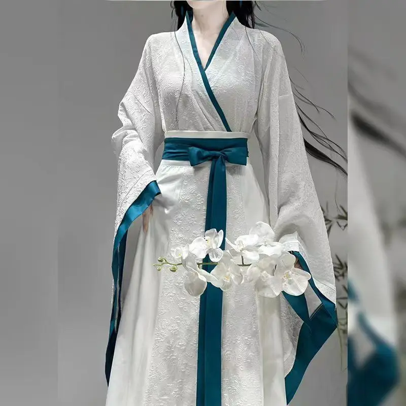 Фото Женское платье Hanfu, Женский костюм для костюмированной вечеринки на Хэллоуин №4