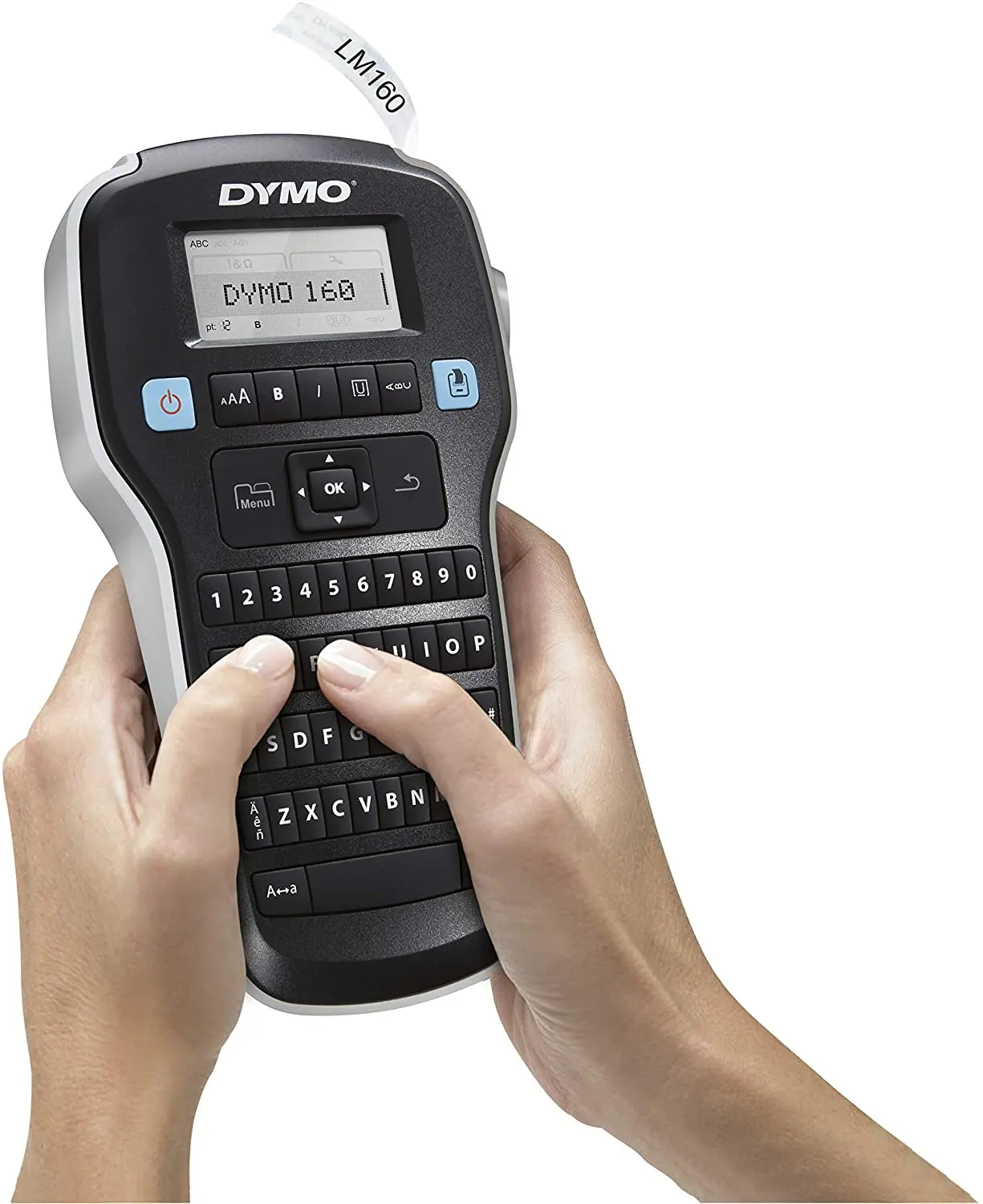 Фото Dymo LabelManager 160 ручная этикетка Maker с QWERTY клавиатурой №2