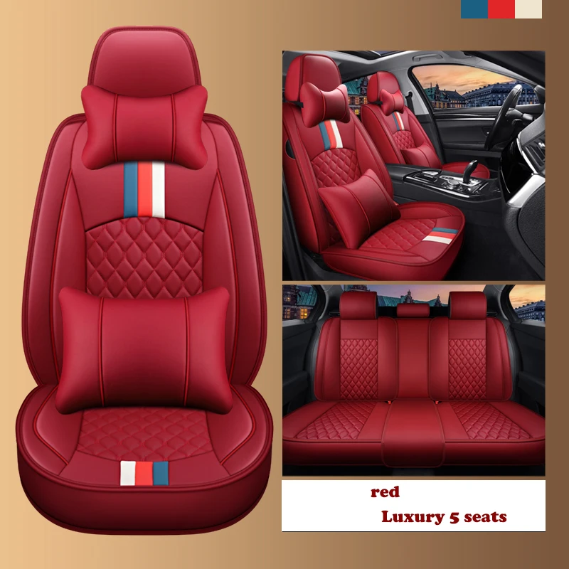 

universal car seat cover for Cadillac all models SRX CTS CT6 SLS ATS ATSL XTS XT5 CT6 Escalade Four Seasons Seat Cushion