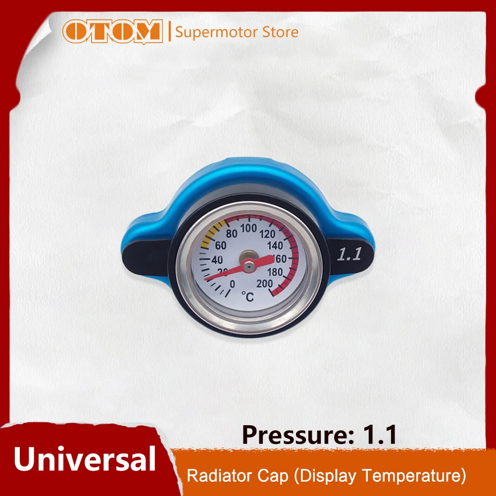 

Аксессуары для мотоциклов, колпачок радиатора, датчик температуры воды с крышкой бака дисплея температуры 1,1 бар для ATV UTV KTM HONDA YZ