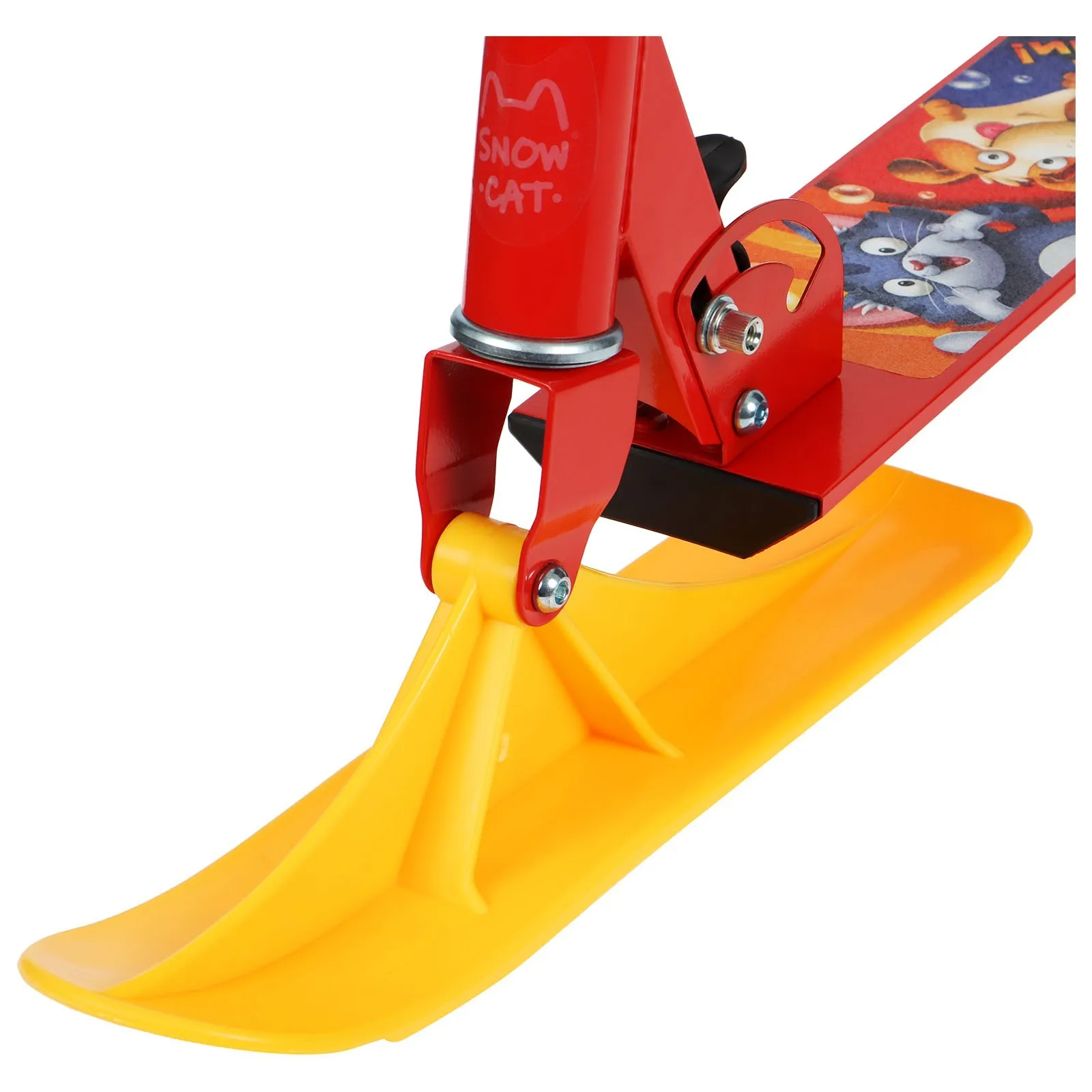 Самокат-снегокат 2 в 1 Snow Cat