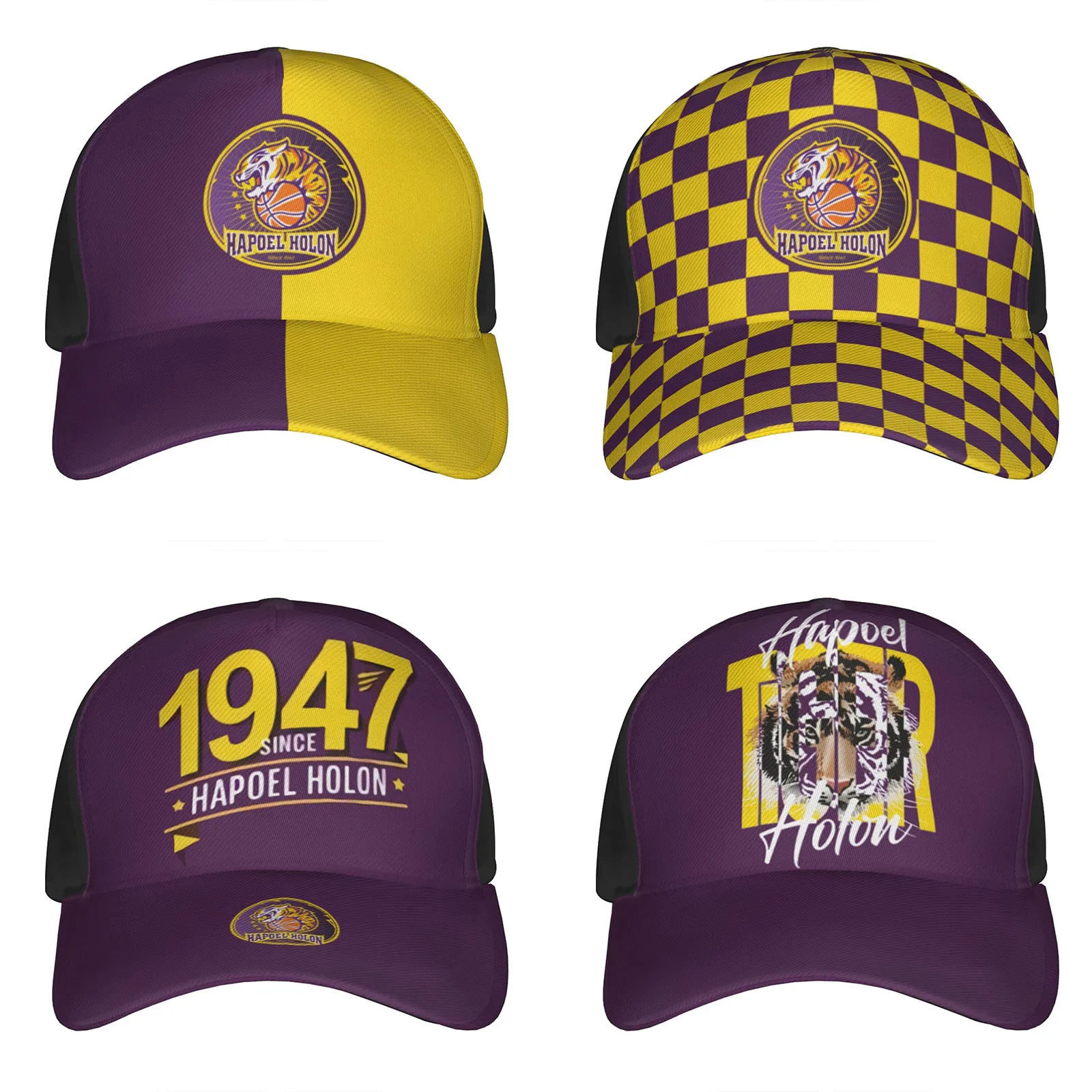 

Israel Hapoel Holon Bc Printing Athletic Baseball Cap Dad Hat Ball Hat Cowboy Hat Beach Sun Hat