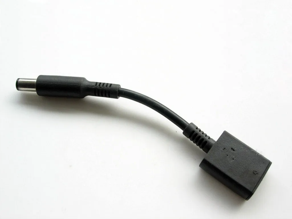 

DC Power Adapter Connector Plug DC conversion converter jack female 4.5x3.0mm to male 7.4x5.0 mm with Pin for HP Pavilion Laptop