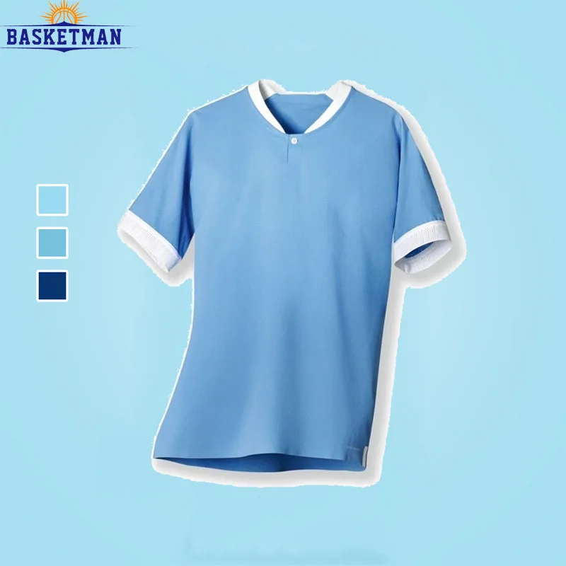 

BASKETMAN 22/23 Soccer Jerseys For Men Customizable Printed Short Sleeves Football Uniforms Quickly Dry Training Tracksuits Male
